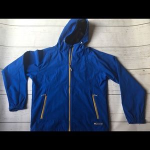Double diamond blue rain jacket (men’s)